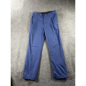 Rowm Chino Pants Men 32x28 Straight Leg Preppy‎ Office Work Nautical Minimalist